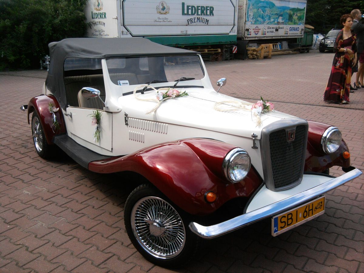 Piękna oryginalny samochód w stylu lat trzydziestych na ślub -  AUTO RETRO DO ŚLUBU Bielsko-Biała
