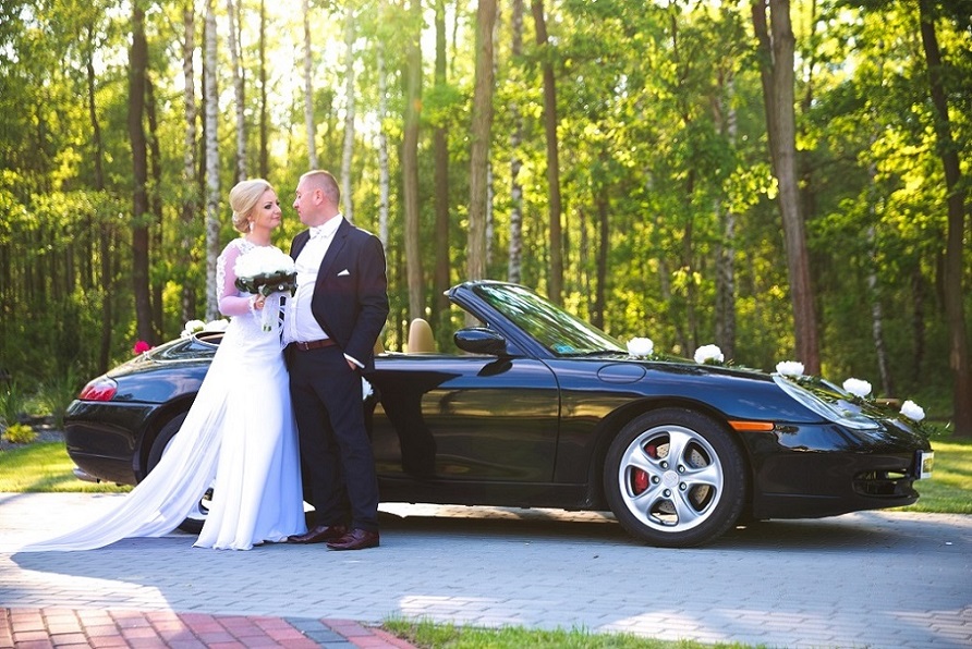Kultowe Porsche 911 na ślub, czarne, kabrio Rzeszów