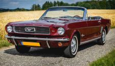 Ford Mustang `66 Cabrio - Wynajem samochodow slubnych, auto na slub