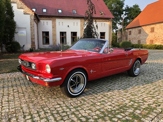 Ford Mustang - Auto do ślubu - Wielkopolska